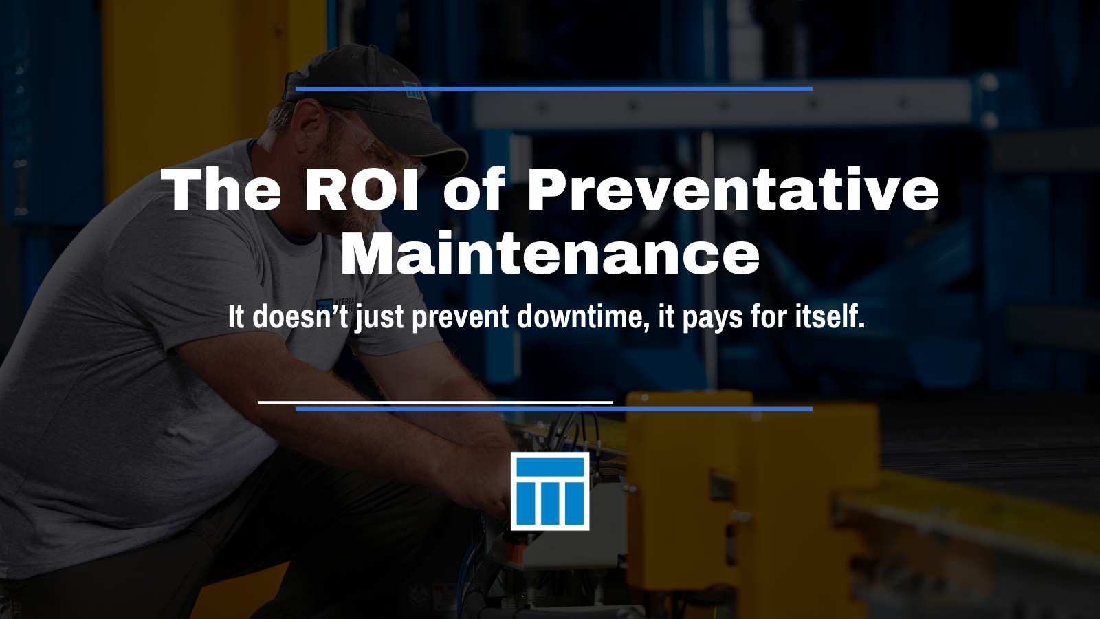 Technician performing routine maintenance on bulk material handling equipment, ensuring safe operation, compliance, and reduced downtime.